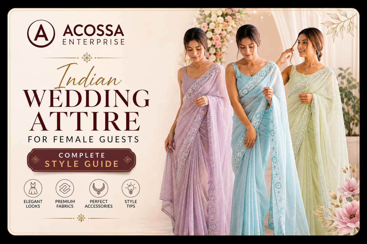 Indian Wedding Attire for Female Guests: Complete Style Guide